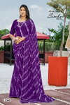 Simba Vol 23 By Kashvi Georgette Lehariya Printed Saree Suppliers In India